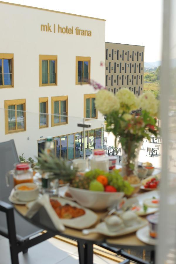 Mk Hotel Tirana Rinas ภายนอก รูปภาพ The cafeteria